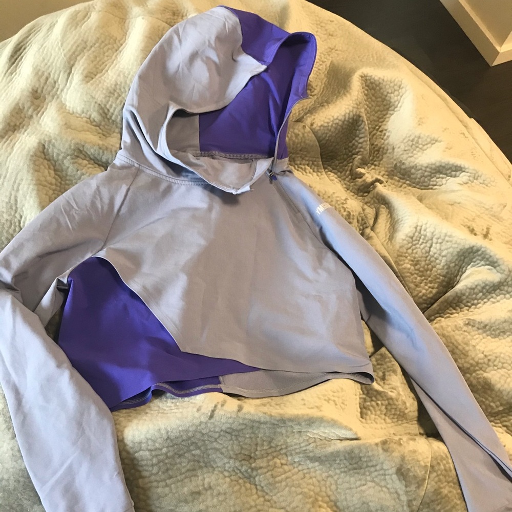 Gymshark asymmetric performance hoodie